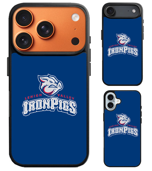 Lehigh Valley IronPigs Blue iPhone Air | iPhone 17 | 17 Pro | 17 Pro Max Case