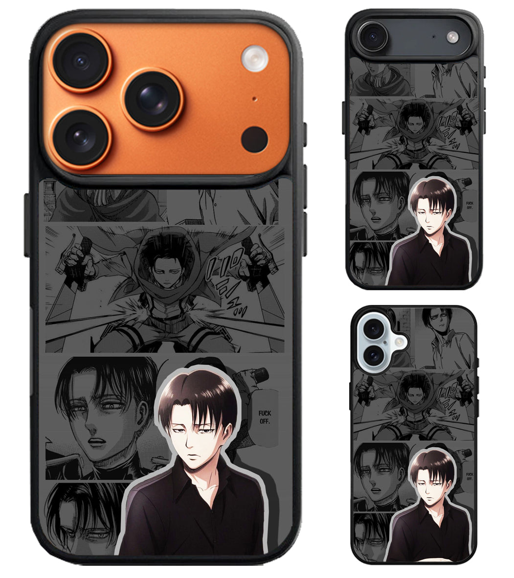 Levi Ackerman Attack on Titan iPhone Air | iPhone 17 | 17 Pro | 17 Pro Max Case