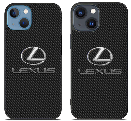 Lexus Black Carbon iPhone 15 | iPhone 15 Plus Case