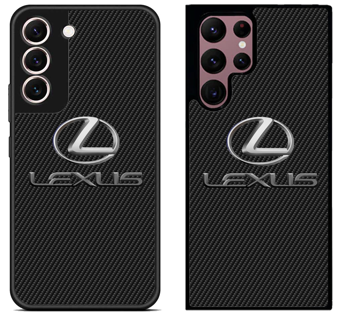 Lexus Logo Carbon Samsung Galaxy S22 | S22+ | S22 Ultra Case