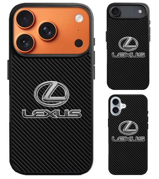 Lexus Logo Carbon iPhone Air | iPhone 17 | 17 Pro | 17 Pro Max Case