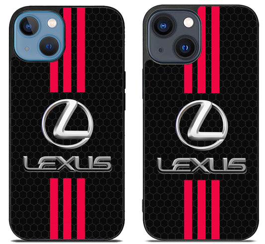Lexus Red Stripe iPhone 15 | iPhone 15 Plus Case