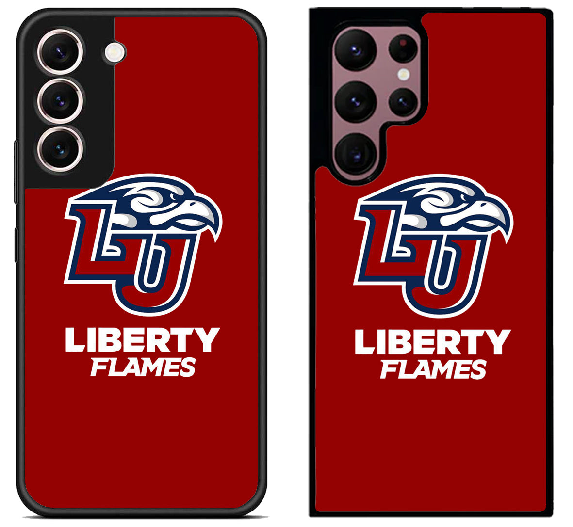 Liberty Flames University Logo Samsung Galaxy S22 | S22+ | S22 Ultra Case