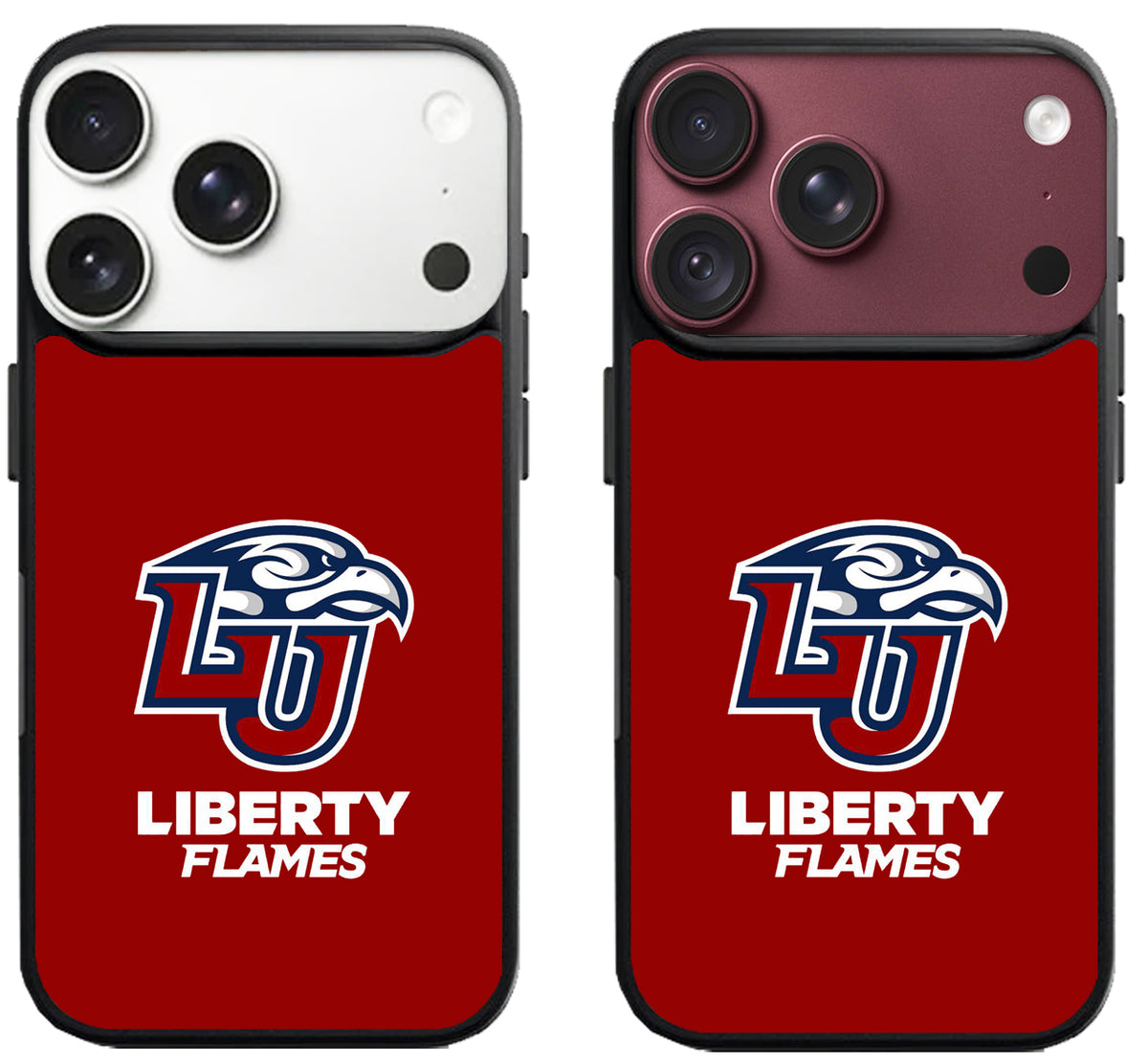 Liberty Flames University Logo iPhone 18 Pro | 18 Pro Max Case