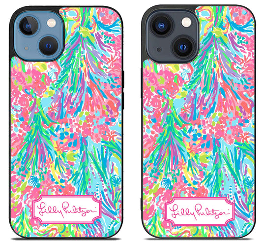 Lilly Pulitzer Palm Beach iPhone 15 | iPhone 15 Plus Case