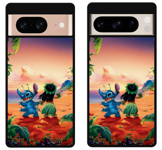 Lilo & Stitch Wallpaper Google Pixel 8 | 8 Pro Case