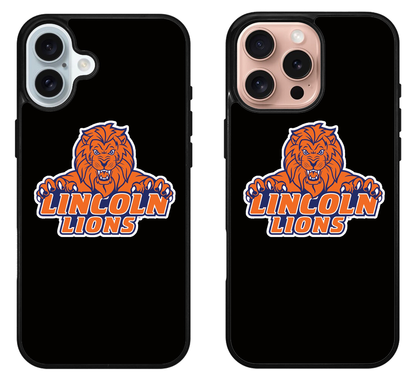 Lincoln University Lions Black iPhone 16 | 16 Plus | 16 Pro | 16 Pro Max Case