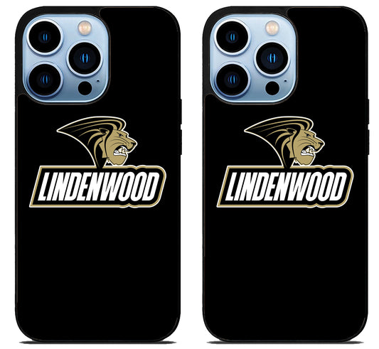 Lindenwood Lions Black iPhone 15 Pro | iPhone 15 Pro Max Case
