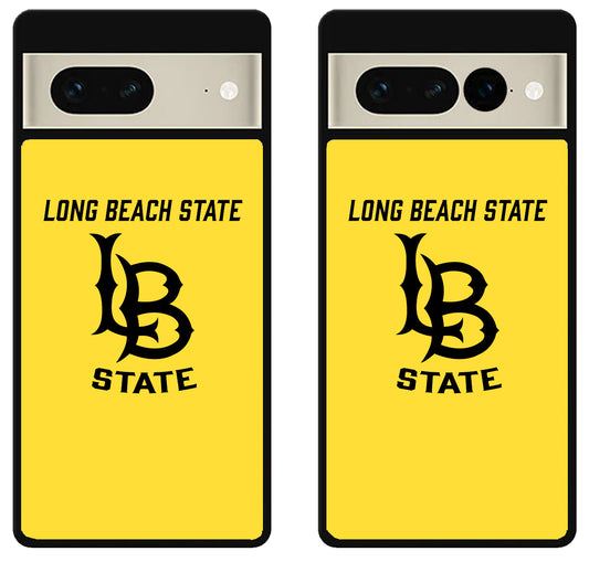 Long Beach State Beach Logo Google Pixel 7 | 7 Pro Case