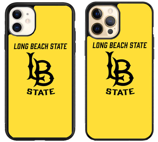Long Beach State Beach Logo iPhone 12 | 12 Mini | 12 Pro | 12 Pro Max Case