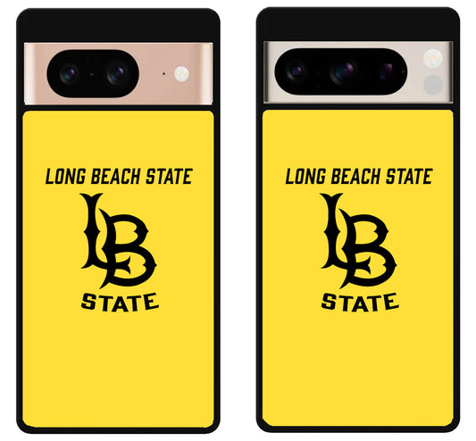 Long Beach State Beach Logo Google Pixel 8 | 8 Pro Case