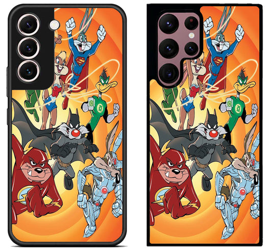 Looney tunes And Friends Wallpaper Samsung Galaxy S22 | S22+ | S22 Ultra Case