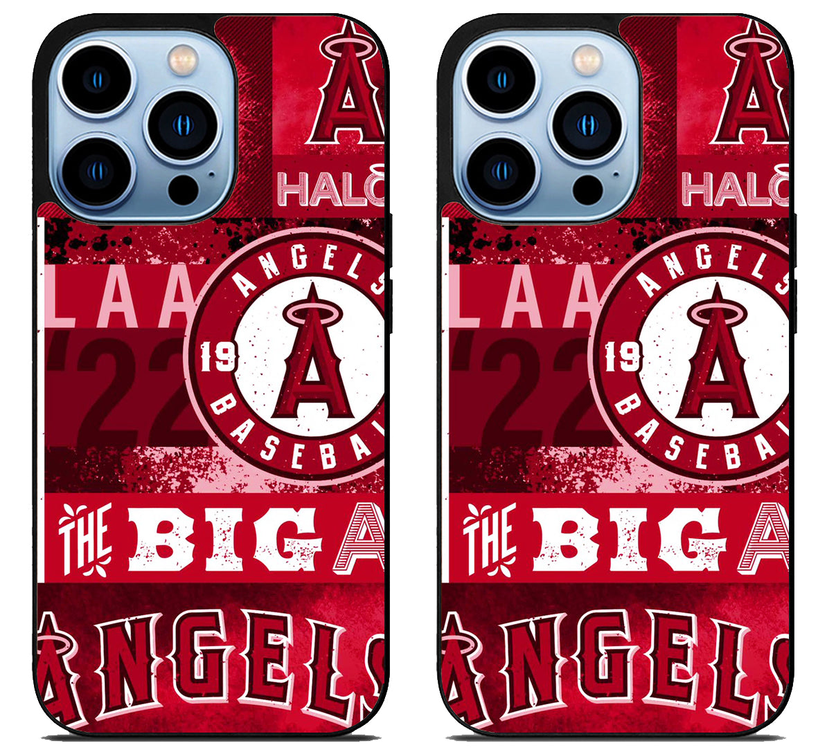 Los Angeles Angels Collage iPhone 15 Pro | iPhone 15 Pro Max Case