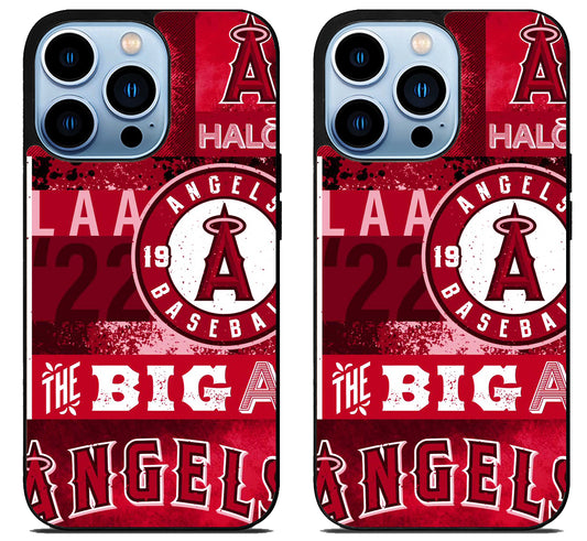 Los Angeles Angels Collage iPhone 15 Pro | iPhone 15 Pro Max Case