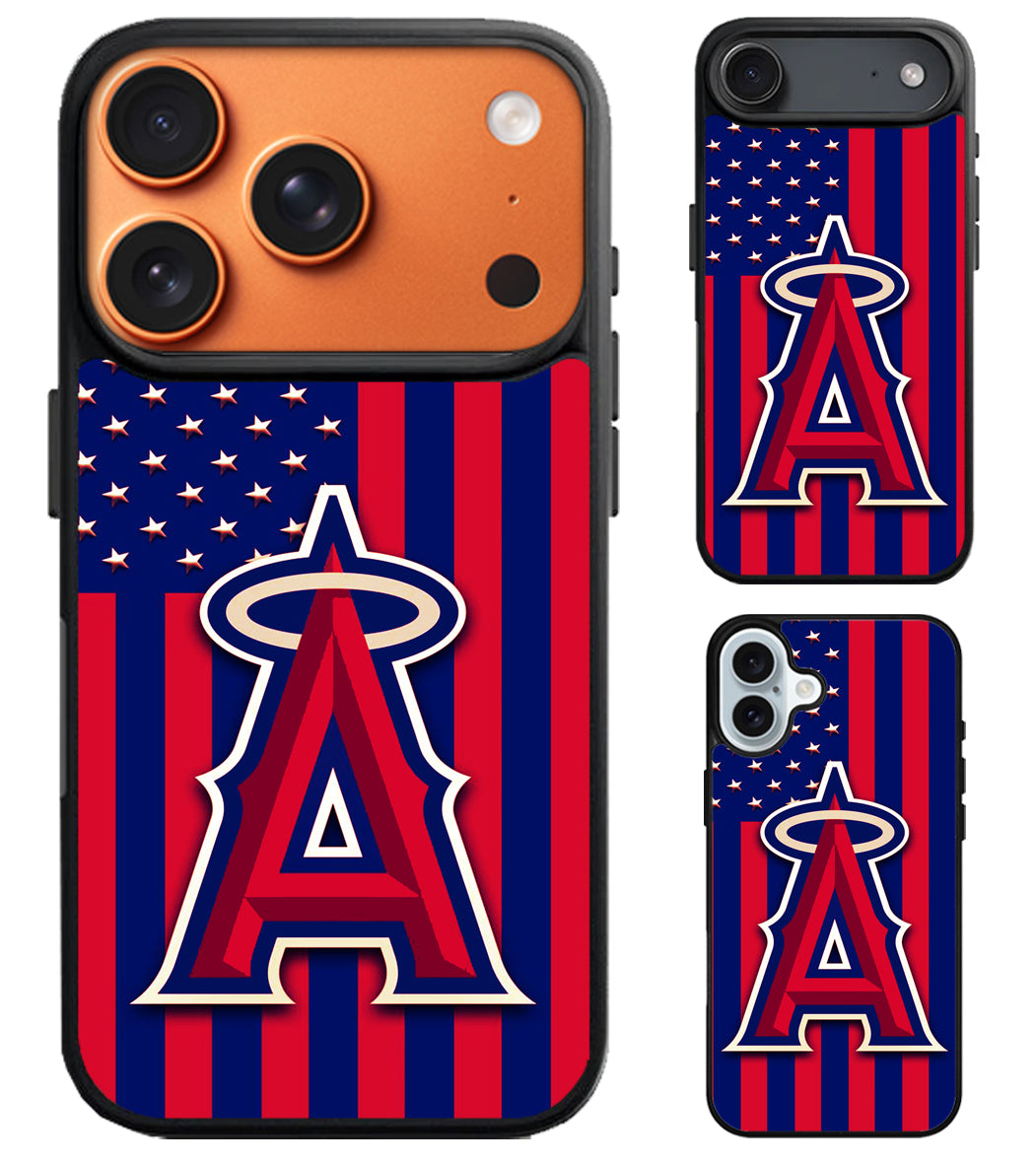 Los Angeles Angels Logo Flag iPhone Air | iPhone 17 | 17 Pro | 17 Pro Max Case