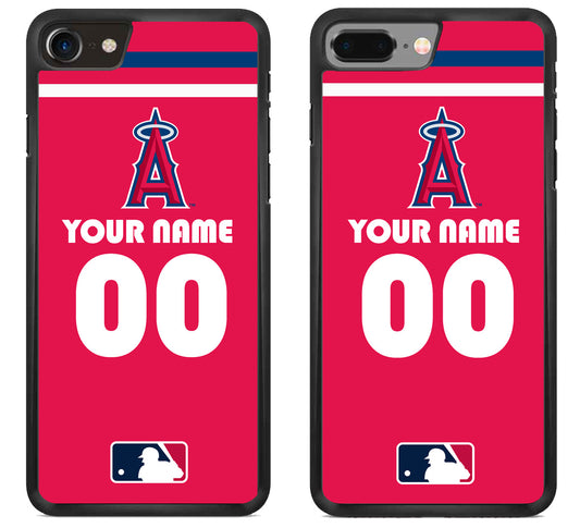 Custom Personalized Los Angeles Angels MLB iPhone 8 | 8 Plus Case