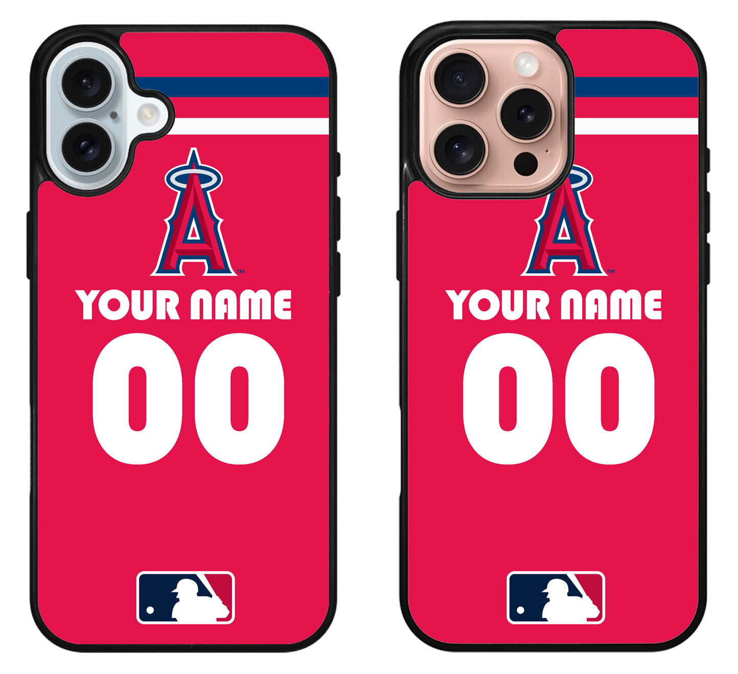 Custom Personalized Los Angeles Angels iPhone 16 | 16 Plus | 16 Pro | 16 Pro Max Case