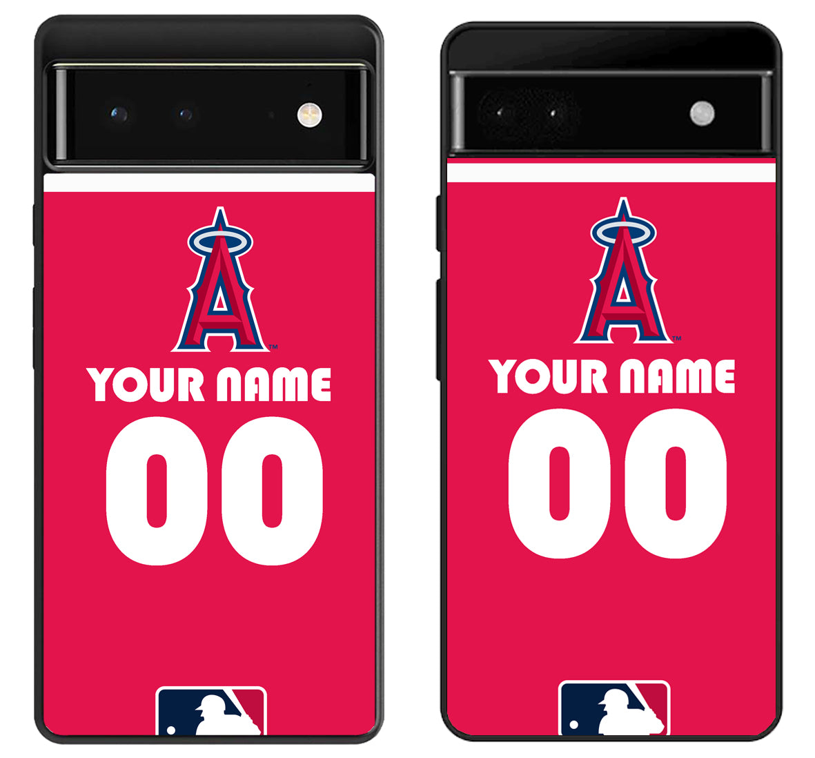 Custom Personalized Los Angeles Angels MLB Google Pixel 6 | 6A | 6 Pro Case