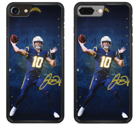 LA Charger Justin Herbert Cool iPhone 8 | 8 Plus Case