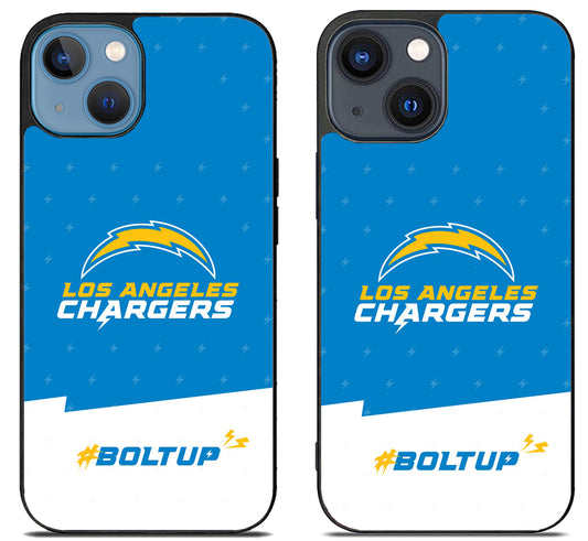Los Angeles Chargers Wallpaper iPhone 15 | iPhone 15 Plus Case