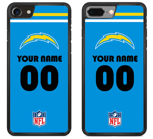 Custom Personalized Los Angeles Chargers NFL iPhone 8 | 8 Plus Case
