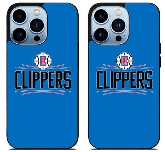 Los Angeles Clippers Logo Blue iPhone 15 Pro | iPhone 15 Pro Max Case