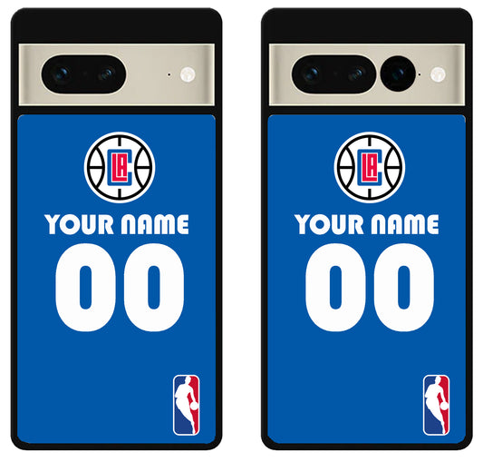 Custom Personalized Los Angeles Clippers NBA Google Pixel 7 | 7 Pro Case