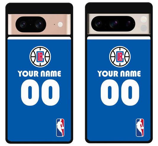 Custom Personalized Los Angeles Clippers NBA Google Pixel 8 | 8 Pro Case