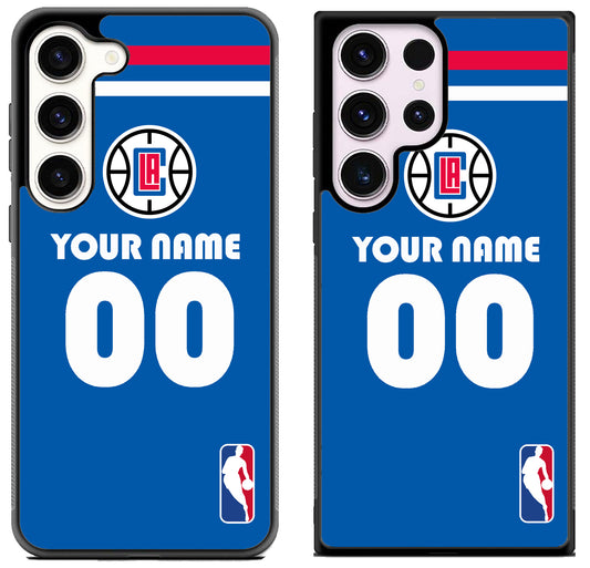 Custom Personalized Los Angeles Clippers NBA Samsung Galaxy S23 | S23+ | S23 Ultra Case