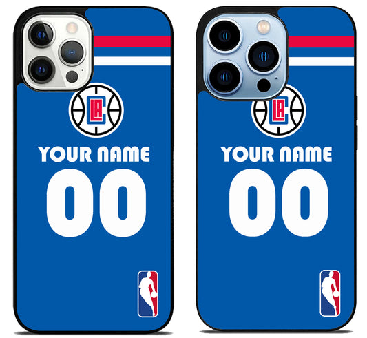 Custom Personalized Los Angeles Clippers NBA iPhone 15 Pro | iPhone 15 Pro Max Case