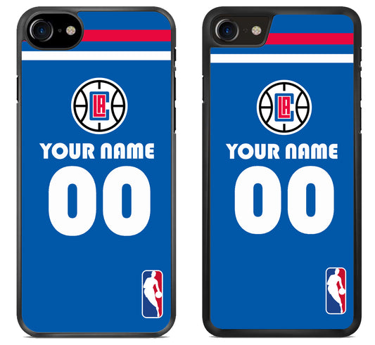 Custom Personalized Los Angeles Clippers NBA iPhone SE 2020 | iPhone SE 2022 Case