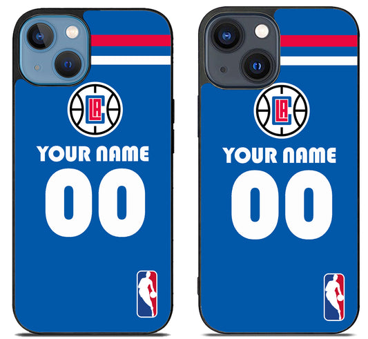 Custom Personalized Los Angeles Clippers NBA iPhone 15 | iPhone 15 Plus Case