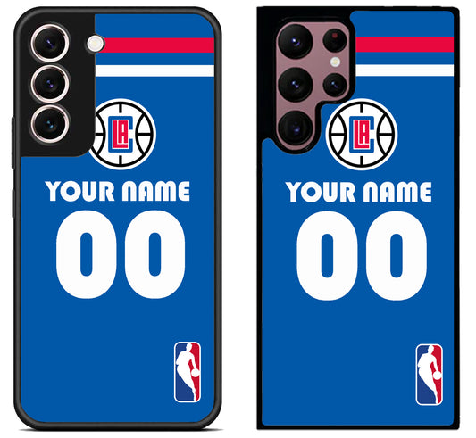 Custom Personalized Los Angeles Clippers NBA Samsung Galaxy S22 | S22+ | S22 Ultra Case