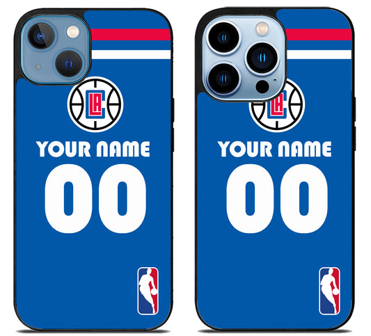 Custom Personalized Los Angeles Clippers NBA iPhone 13 | 13 Mini | 13 Pro | 13 Pro Max Case