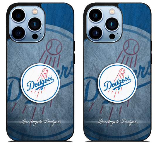 Los Angeles Dodgers Background iPhone 15 Pro | iPhone 15 Pro Max Case