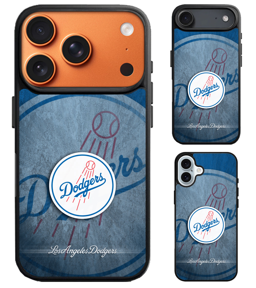 Los Angeles Dodgers Background iPhone Air | iPhone 17 | 17 Pro | 17 Pro Max Case