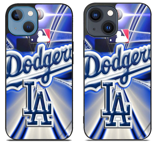 Los Angeles Dodgers Background iPhone 15 | iPhone 15 Plus Case