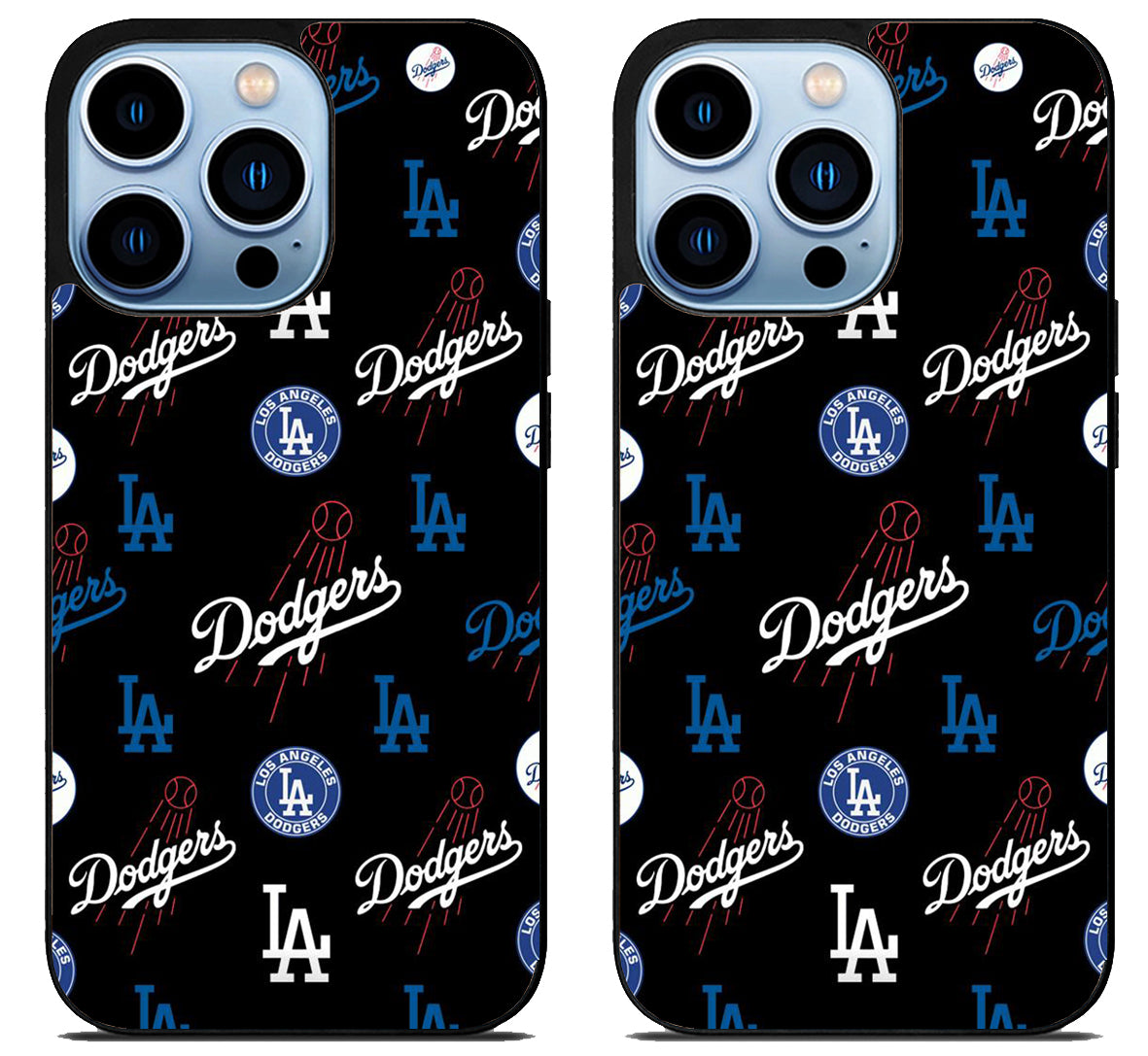 Los Angeles Dodgers Collage iPhone 15 Pro | iPhone 15 Pro Max Case