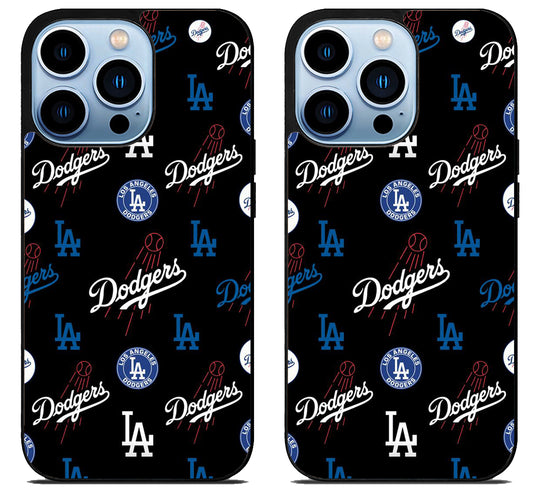 Los Angeles Dodgers Collage iPhone 15 Pro | iPhone 15 Pro Max Case