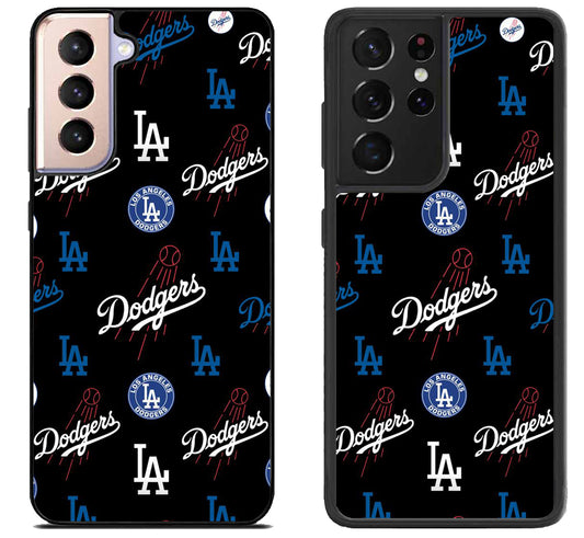 Los Angeles Dodgers Collage Samsung Galaxy S21 | S21 FE | S21+ | S21 Ultra Case