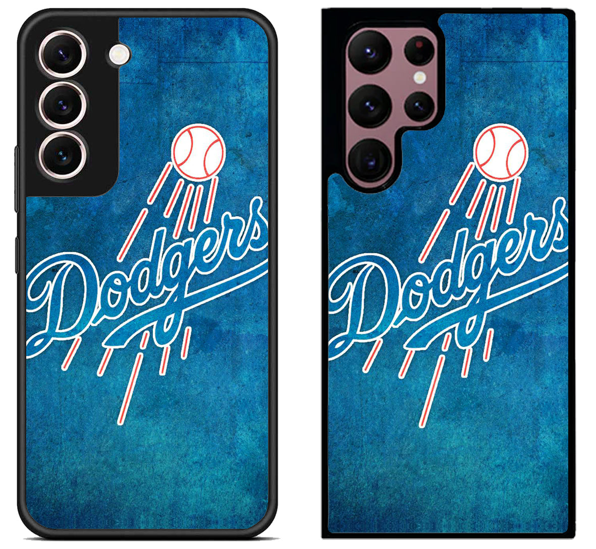 Los Angeles Dodgers Marble Samsung Galaxy S22 | S22+ | S22 Ultra Case