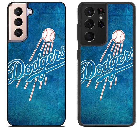 Los Angeles Dodgers Marble Color Samsung Galaxy S21 | S21 FE | S21+ | S21 Ultra Case