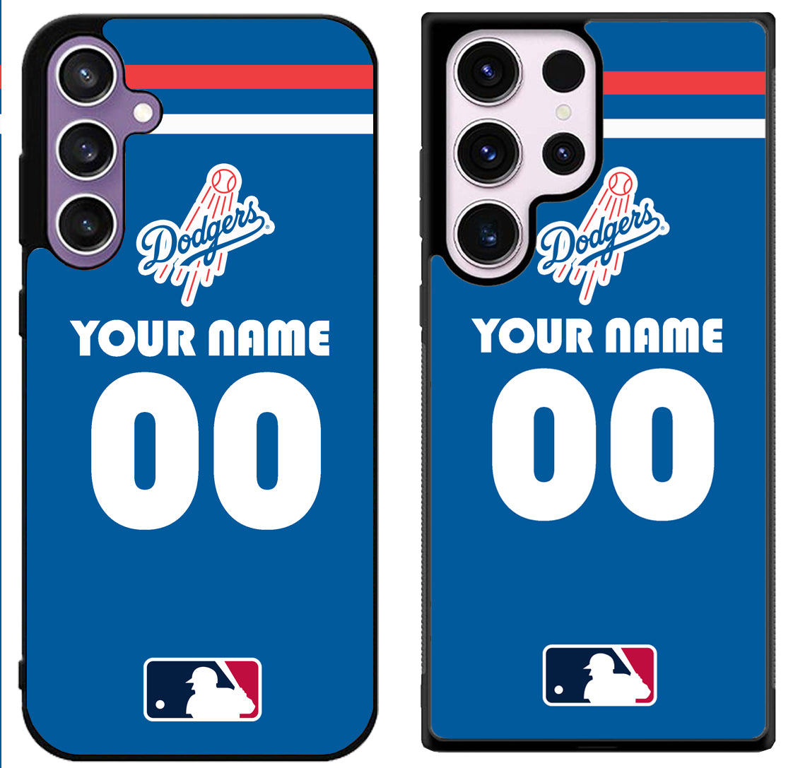 Custom Personalized Los Angeles Dodgers Samsung Galaxy S24 | S24+ | S24 Ultra Case