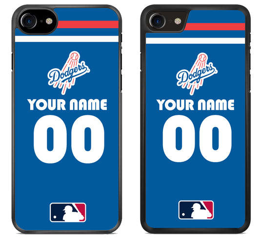 Custom Personalized Los Angeles Dodgers MLB iPhone SE 2020 | iPhone SE 2022 Case