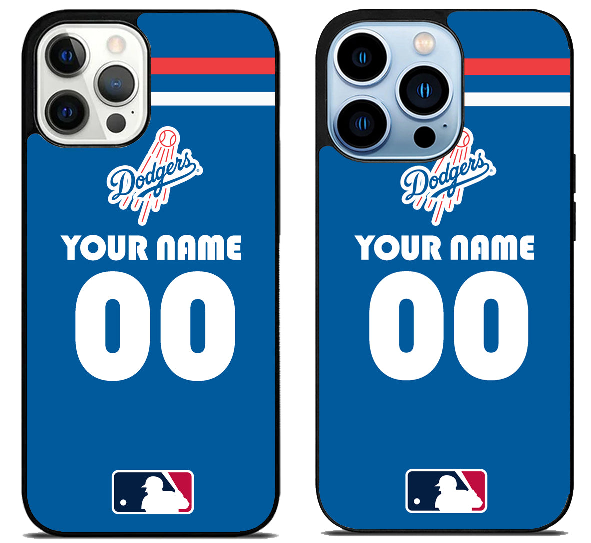 Custom Personalized Los Angeles Dodgers MLB iPhone 15 Pro | iPhone 15 Pro Max Case