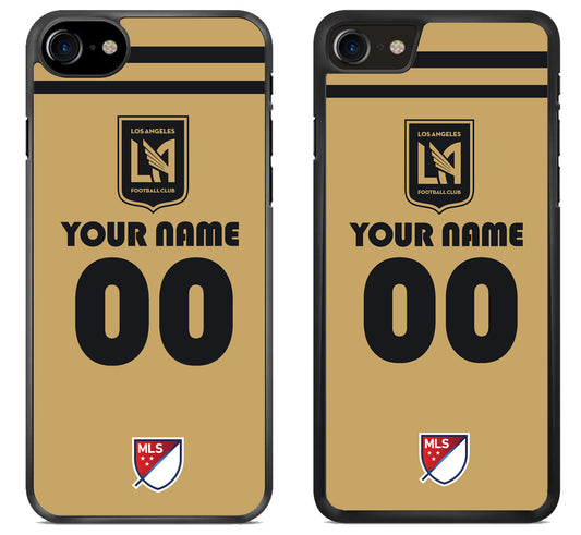 Custom Personalized Los Angeles FC MLS iPhone SE 2020 | iPhone SE 2022 Case