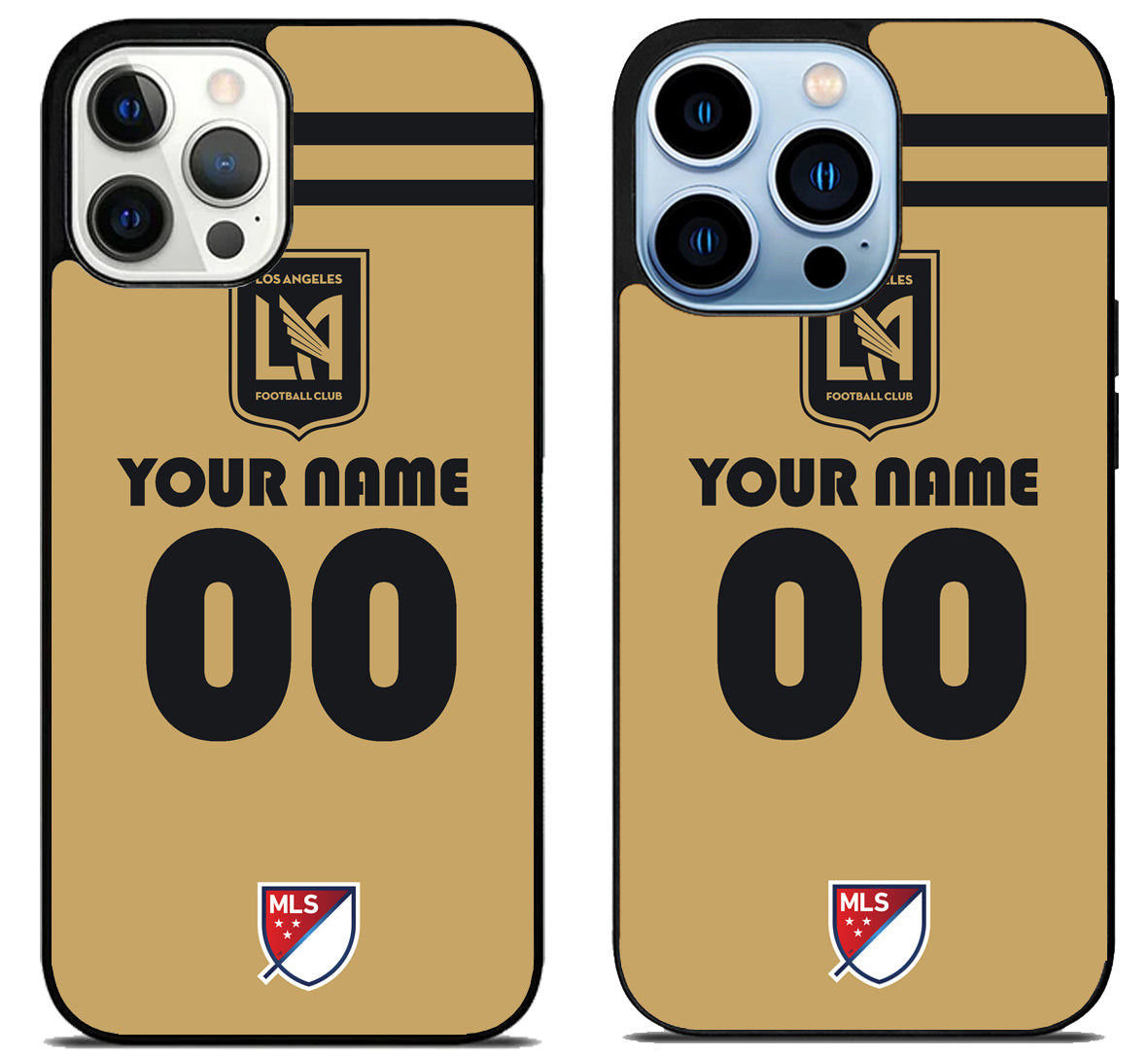 Custom Personalized Los Angeles FC MLS iPhone 15 Pro | iPhone 15 Pro Max Case