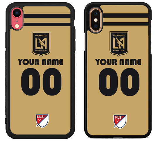 Custom Personalized Los Angeles FC MLS iPhone X | Xs | Xr | Xs Max Case