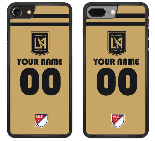 Custom Personalized Los Angeles FC MLS iPhone 8 | 8 Plus Case