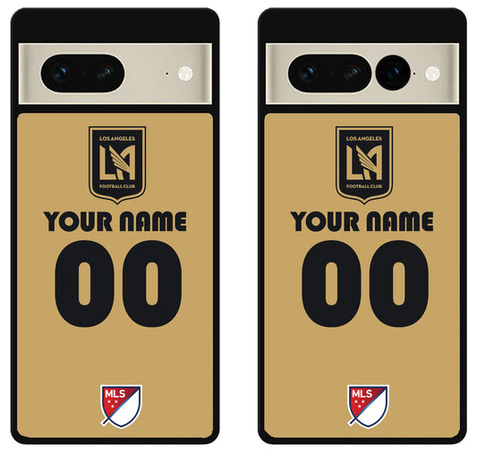 Custom Personalized Los Angeles FC MLS Google Pixel 7 | 7 Pro Case
